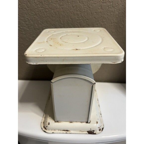 American Family Vintage Scale White 25 Lbs. Working scale - Picture 4 of 6